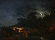 Frans Pourbus the younger Clair de Lune oil painting on canvas